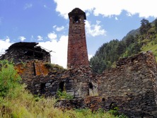 Aserbaidschan - Ruine
